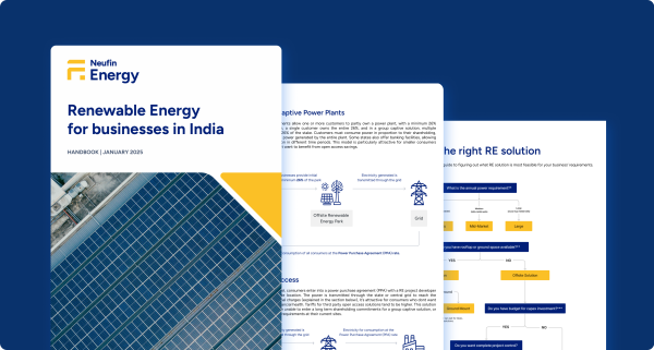 Renewable energy handbook for businesses in India